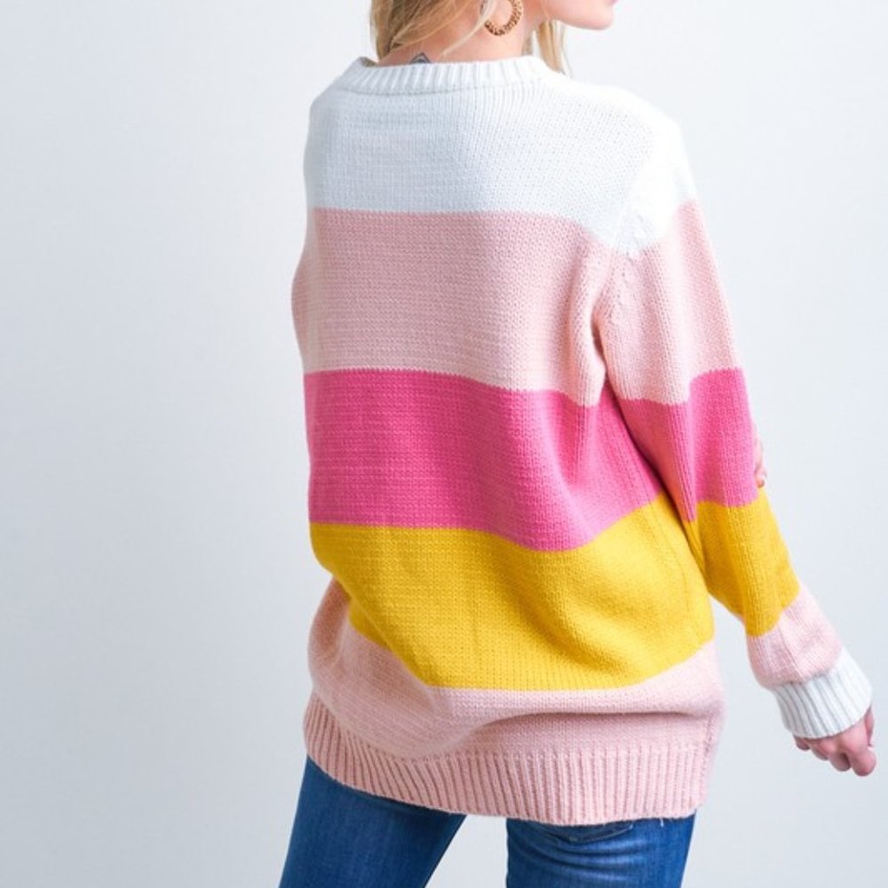 STRIPED SWEATER - Picture 3 of 4